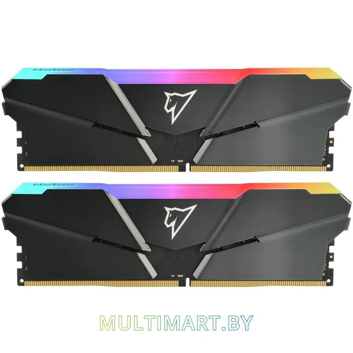 Оперативная память Netac Shadow RGB 2x8GB DDR4 PC4-25600 (NTSRD4P32DP-16E)